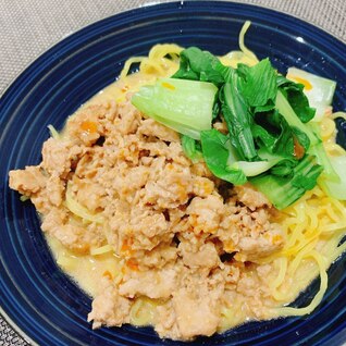 ごまだれで冷やし坦々麺